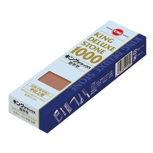 King Deluxe Whetstone Sharpening Stone 1000 Grit