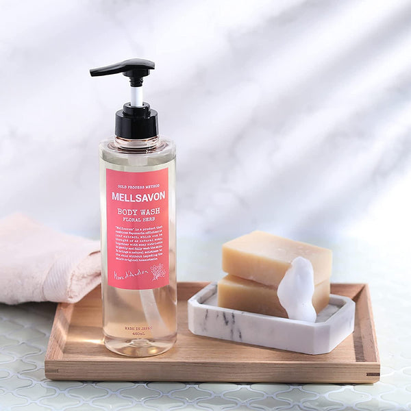 Mellsavon Floral Herbs Moist Type Body Wash 460g