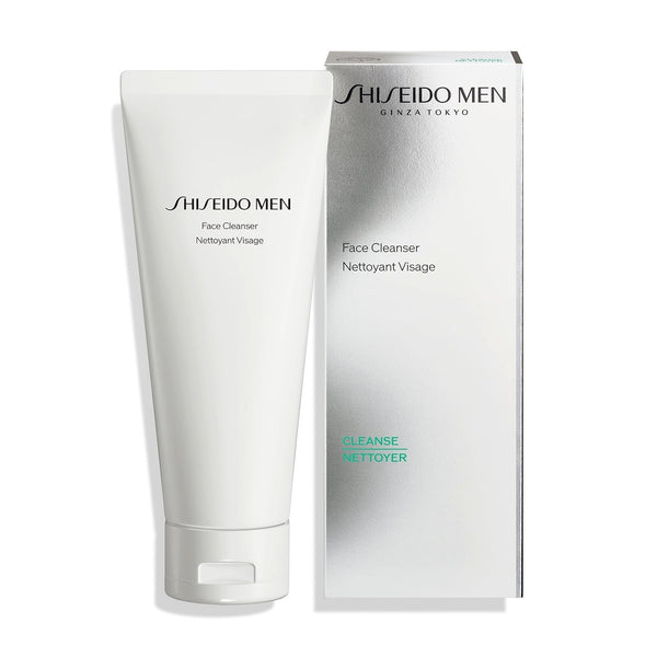 Shiseido Men Cleansing Foam Daily Deep Clean Facial Wash 130g