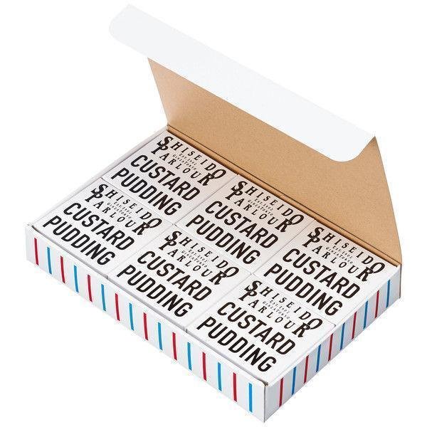 Shiseido Parlour Custard Pudding Rich Creamy Dessert 6 Pieces