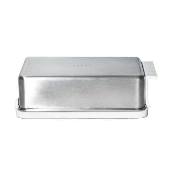 Yoshikawa EAトCO Stylish Stainless Butter Dish AS0043