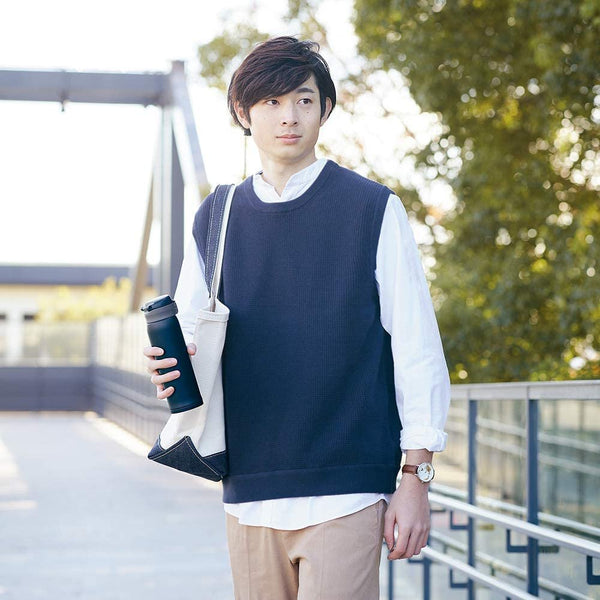 Zojirushi Stainless Steel Mug Vacuum Flask Navy 480ml