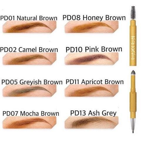 Excel Powder & Pencil Eyebrow EX 3-in-1 Shape Fill Blend Brow Maker