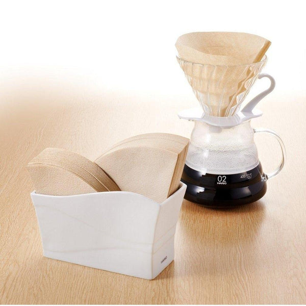 Hario V60 Coffee Paper Filter Stand Porcelain Holder VPS-100W