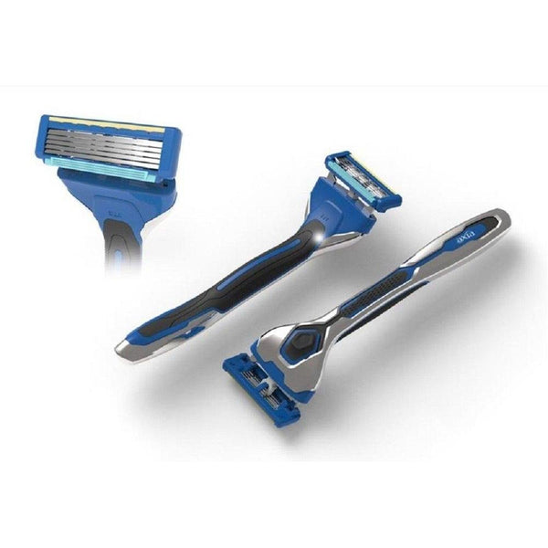Kai Axia 5 Blade Razor Holder with 5 Blade Cartridges