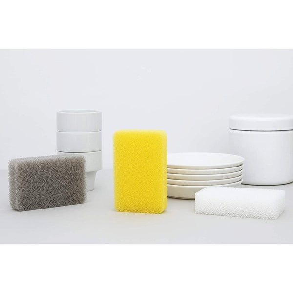 Kamenoko Sponge Durable Antibacterial Kitchen Sponge (Pack of 3)