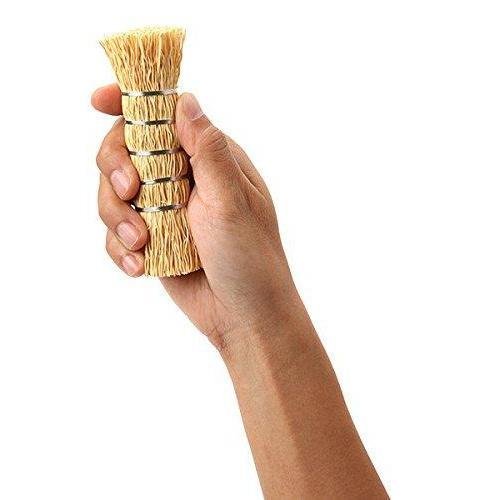 Kamenoko Tawashi Karukaya Wok Scrubber Kangaroo Grass Brush