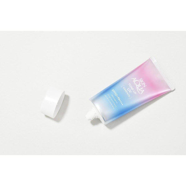 Skin Aqua Tone Up UV Essence Tinted Sunscreen Lavender SPF50+ 80g