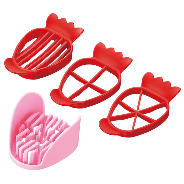 Shimomura Strawberry Cutter Multi-Purpose Fruit Slicer