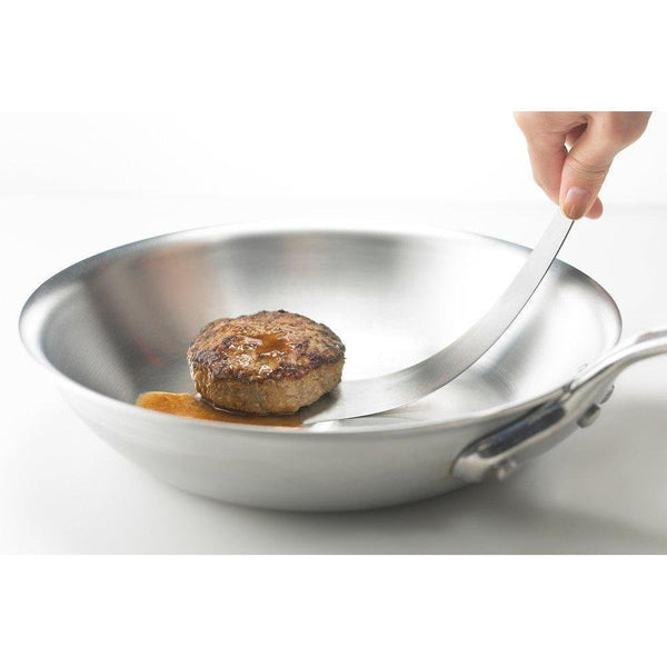 Yoshikawa EAトCO Tolu Stainless Steel Flexible Spatula Turner AS0038