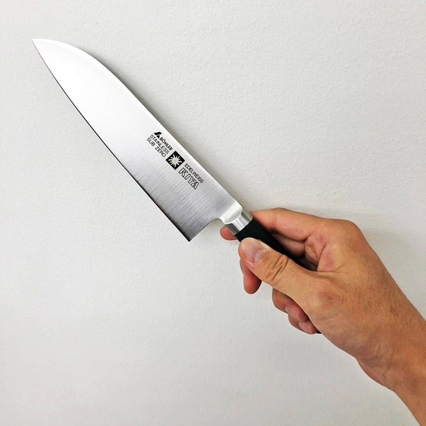 Kiya No.160 Edelweiss Steel Japanese Kamagata Usuba Knife 18cm