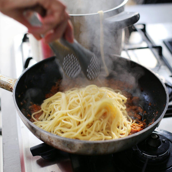 Sori Yanagi Stainless Steel Slotted Kitchen Tongs Dishwasher Safe