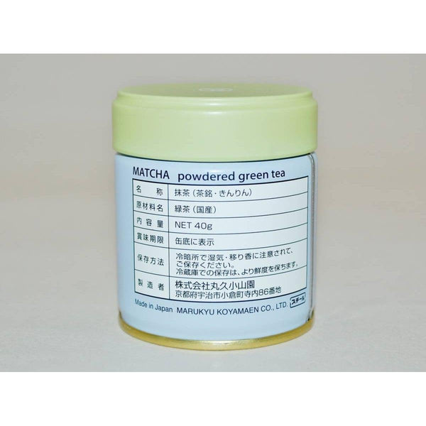 Marukyu Koyamaen Kinrin Uji Matcha Green Tea Powder 40g