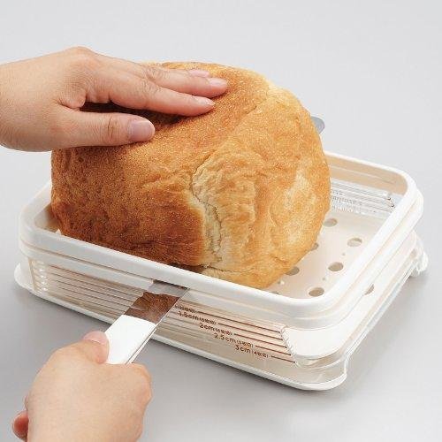 Akebono Home Bakery Adjustable Bread Slicer PS-955