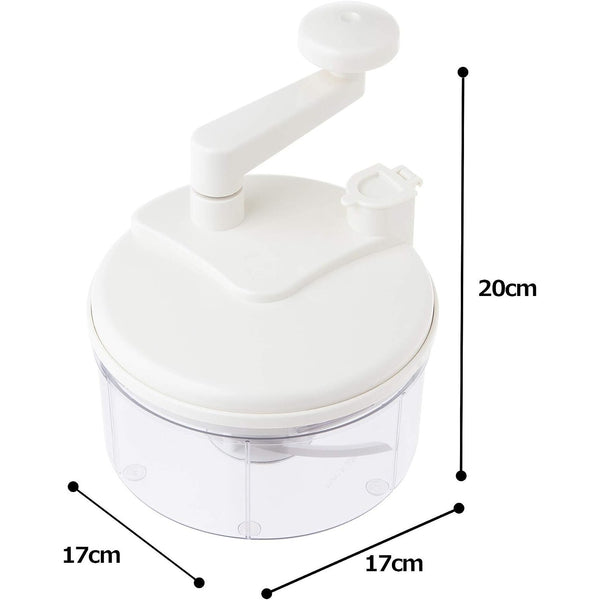 Shimomura Manual Food Chopper Spinning Vegetable Mincer