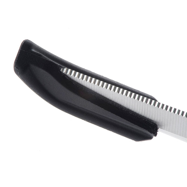 Shimomura Curved Kitchen Scissors Serrated Non-Scratch Scissors