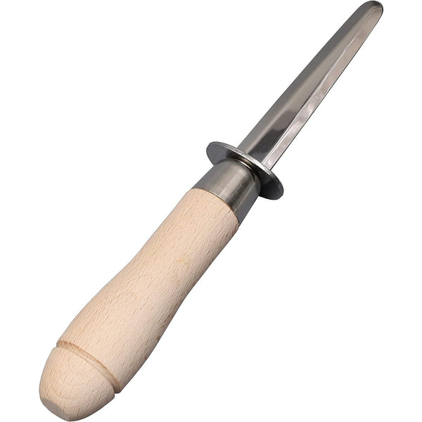 Pearl Metal Oyster Shucker Wooden Handle Oyster Shucking Knife 210mm