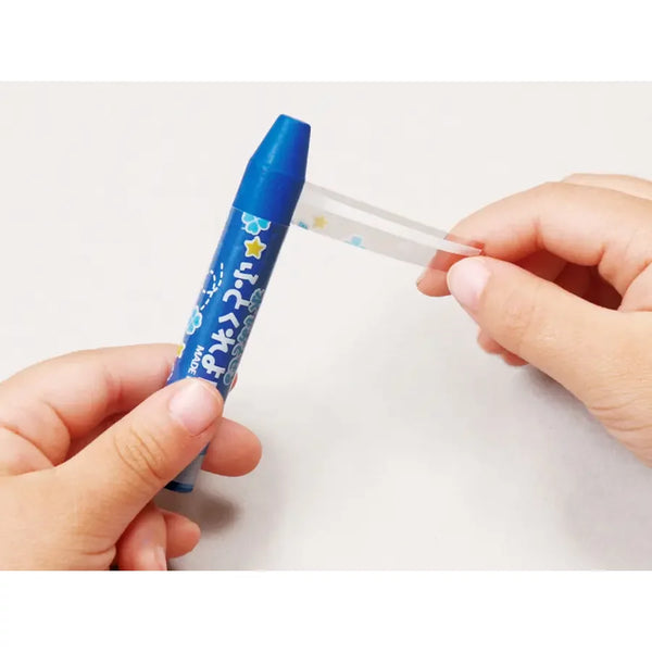 Pentel Thick Washable Crayons Easy-Grip Jumbo Crayon Set 12 Colors