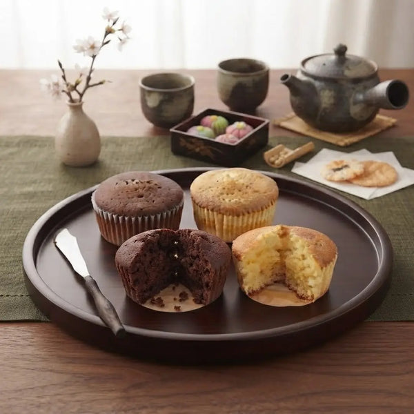 Premium Mini Madeleine Bite Sized Small Cakes Two Flavors 8 pcs
