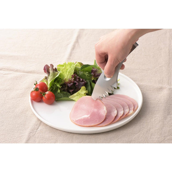 Ptygrace Handy Tongs Multi-Purpose Serrated Black Tongs 170mm