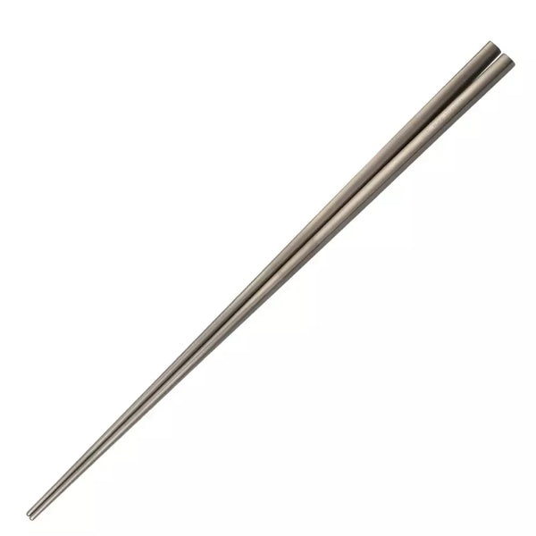 Pure Titanium Lightweight Chopsticks Stylish Matte Finish 22.5cm