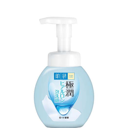 Hada Labo Gokujyun Hyaluronic Acid Foaming Face Wash 160ml
