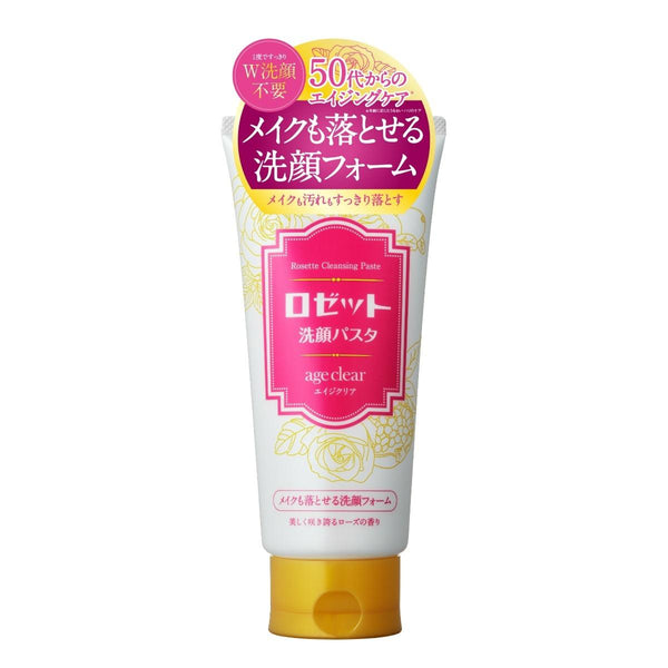 Rosette Age Clear Face Wash Makeup-Removing Cleansing Paste 150g
