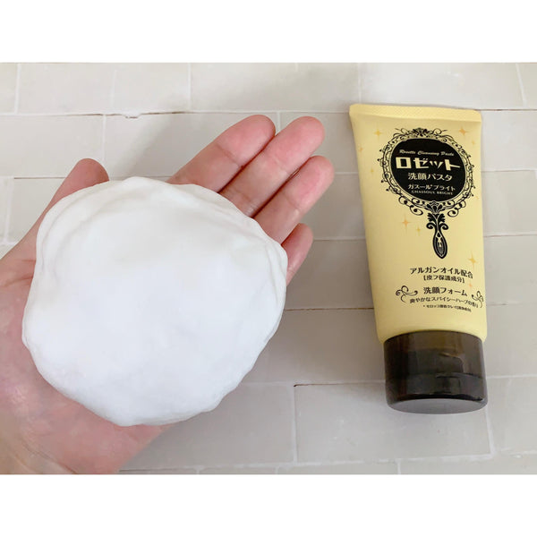 Rosette Cleansing Paste Ghassoul Bright Foam Cleanser 120g