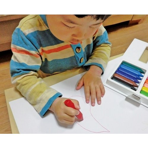 Sakura Color Craypas Triangle Coupy Pencil Easy-Grip Oil Pastels 12 Color Set