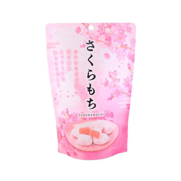 Bite Sized Mochi Snack Sakura Cherry Blossom Flavor 130g (Pack of 5)