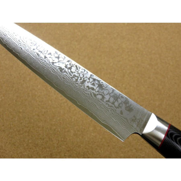 Seki Kanetsugu Saiun 33-Layer Damascus Steel Slicing Knife 210mm