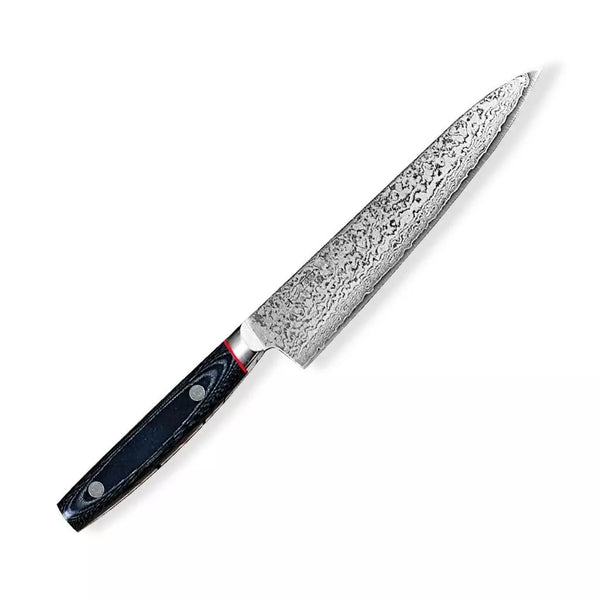 Seki Kanetsugu Saiun 33-Layer Damascus Steel Utility Knife 150mm