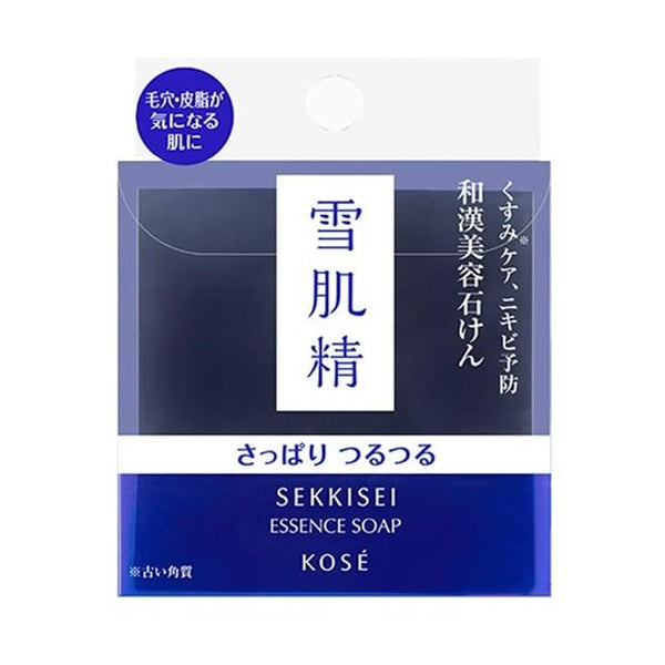 Sekkisei Essence Soap Clarifying Herbal Beauty Face Soap Bar 120g