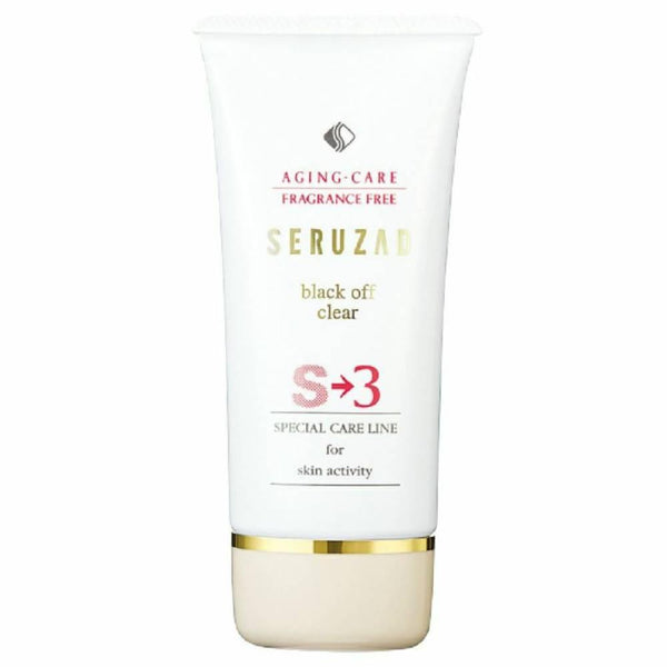 Seruzad Black Off Clear Fragrance-Free Natto Exfoliating Gel 80g