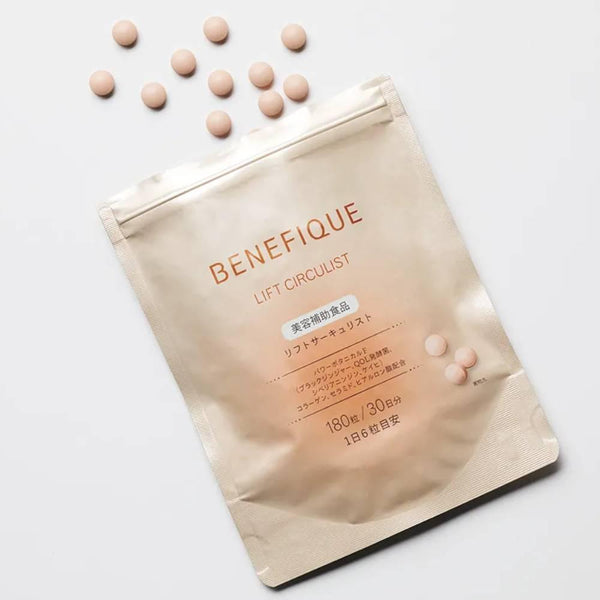 Benefique Lift Circulist Beauty Supplement 180 Tablets (for 30 Days)