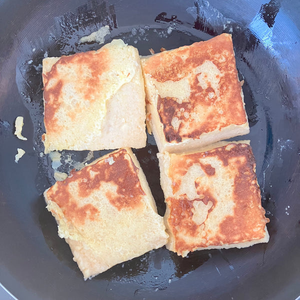flipped french toast