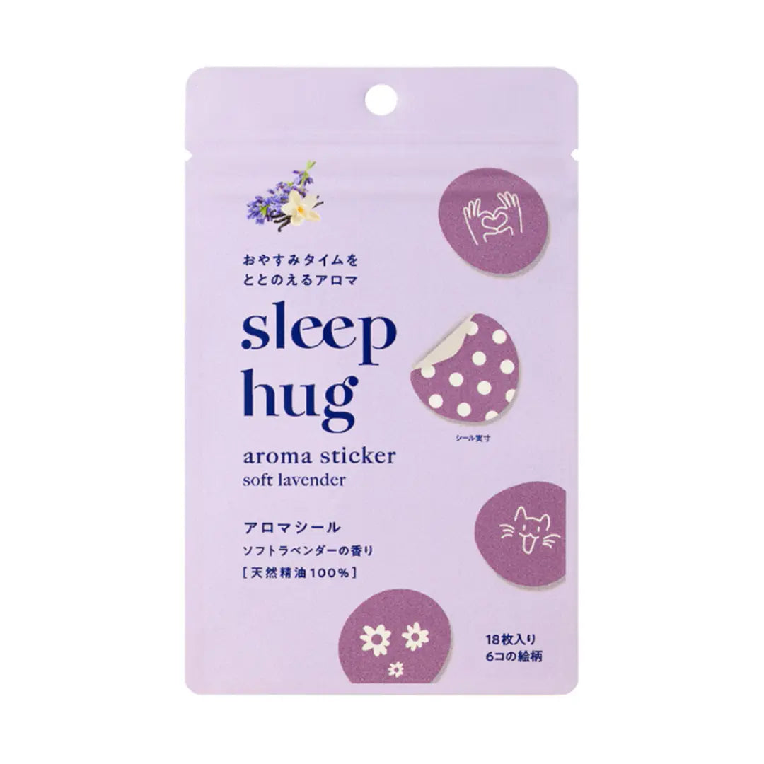 Sleep Hug Aroma Stickers Natural Essential Oil Patches Lavender 18 ct.