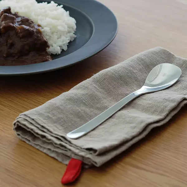 Sori Yanagi Curry Spoon Stainless Steel Spoon For Curry Dishes 183mm