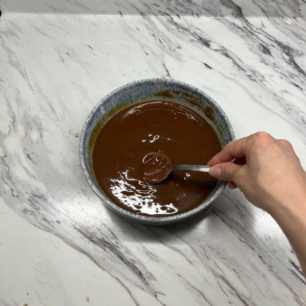 mixing everything together