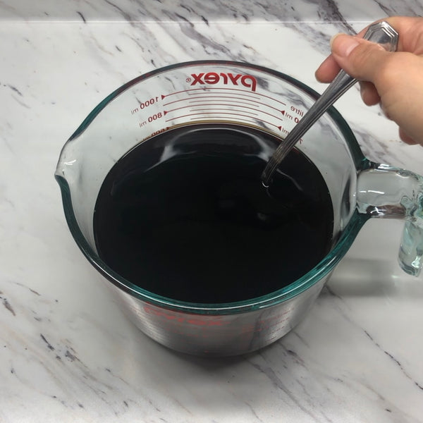 mixing everything together