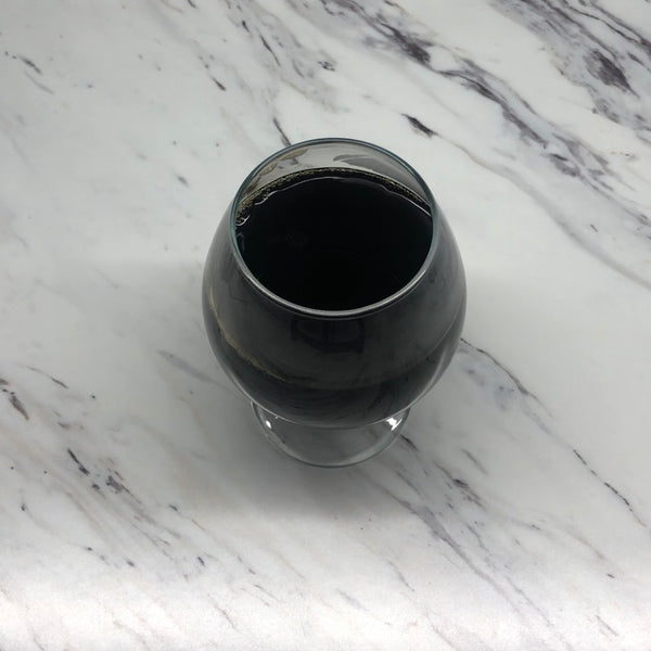 coffee jelly, ready to set in the refrigerator