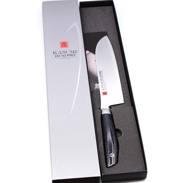 Sumikama Kasumi VG-10 Pro Santoku Knife 180mm 54018