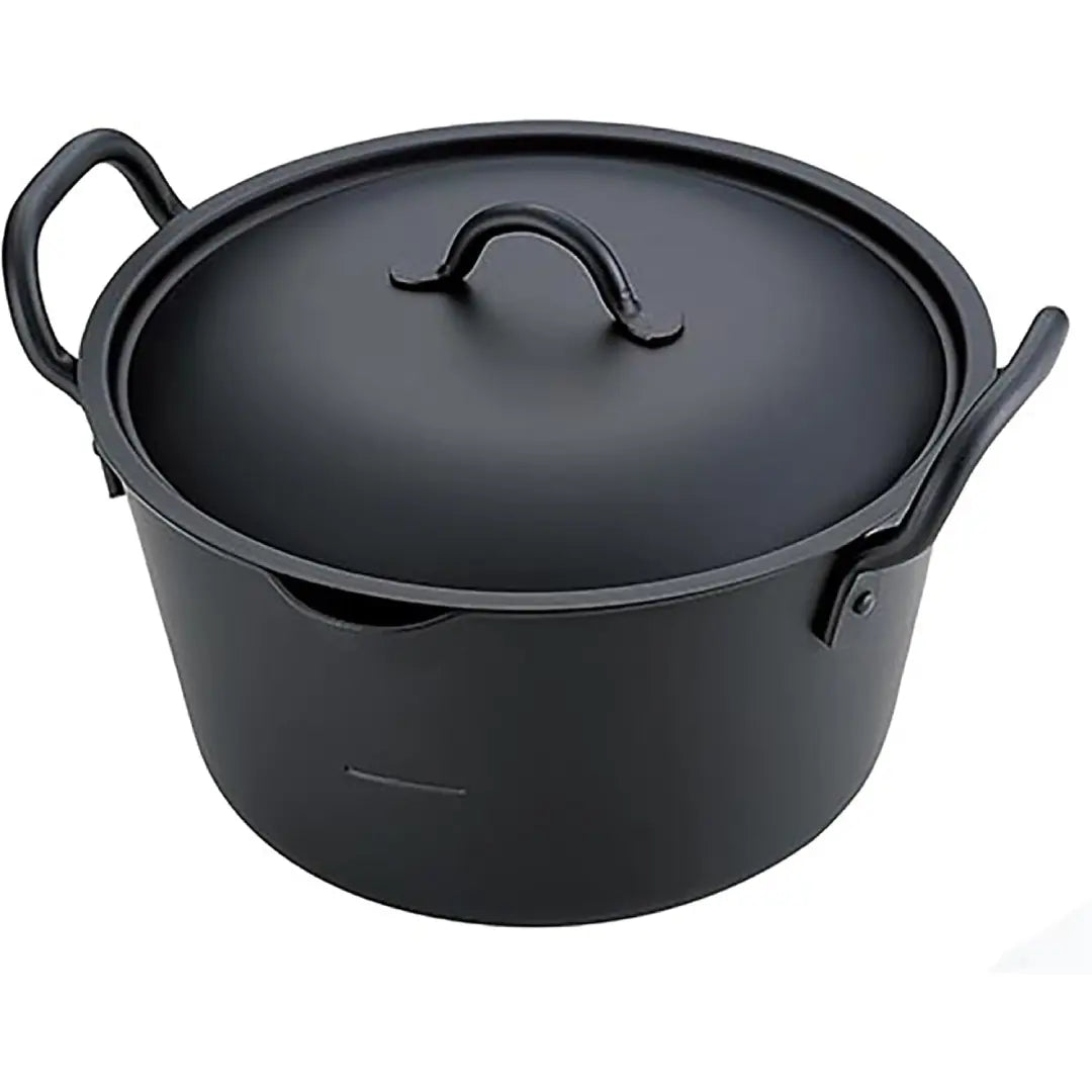 Summit Iron Deep Fry Pot Tempura Pot with Lid IH Compatible 20cm