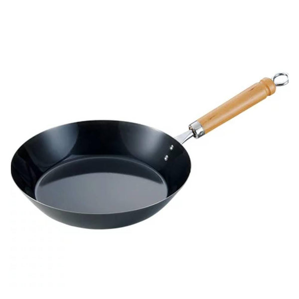 Summit Tetsunaberyu Japanese Iron Pan Even Heat Retention 28cm