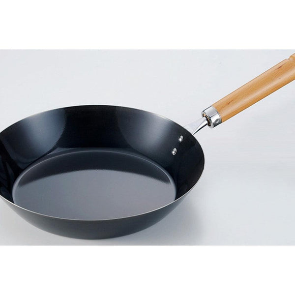 Summit Tetsunaberyu Japanese Iron Pan Even Heat Retention 28cm