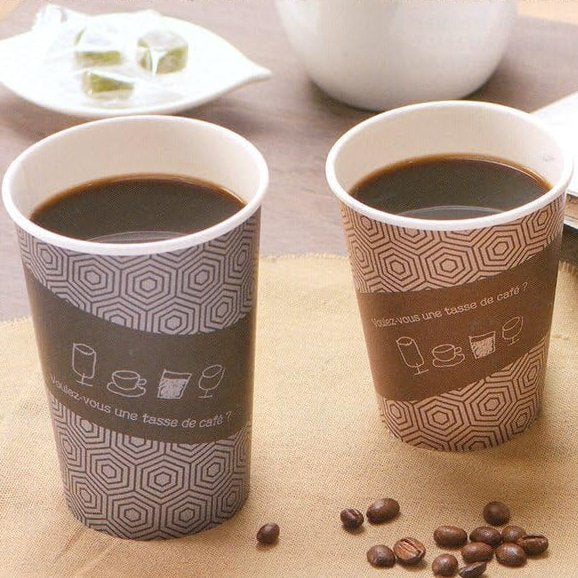 Sunnap Strong Paper Cups for Hot & Cold Drinks 400ml (Pack of 50)