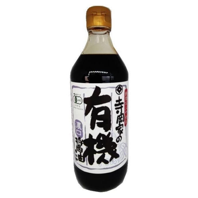 Teraoka Koikuchi Shoyu Organic Japanese Dark Soy Sauce 500ml