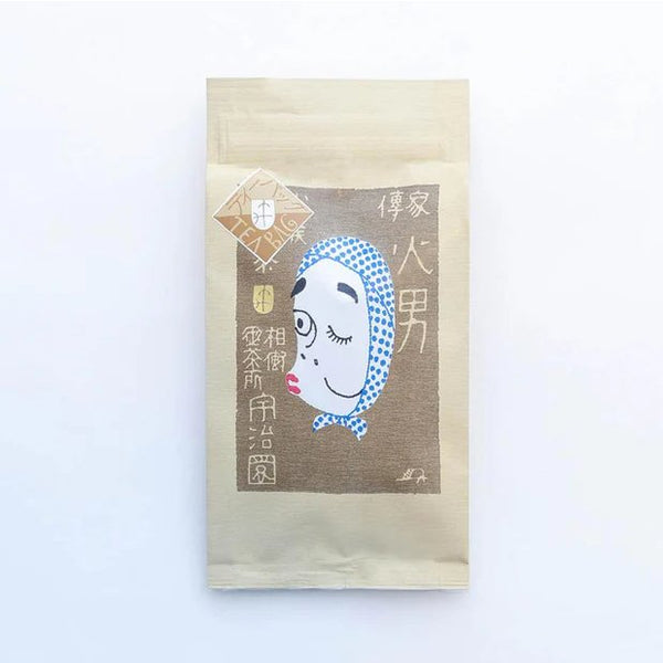 Ujien Hojicha Tea Bags Lightly Roasted Karigane Green Tea 16 Bags