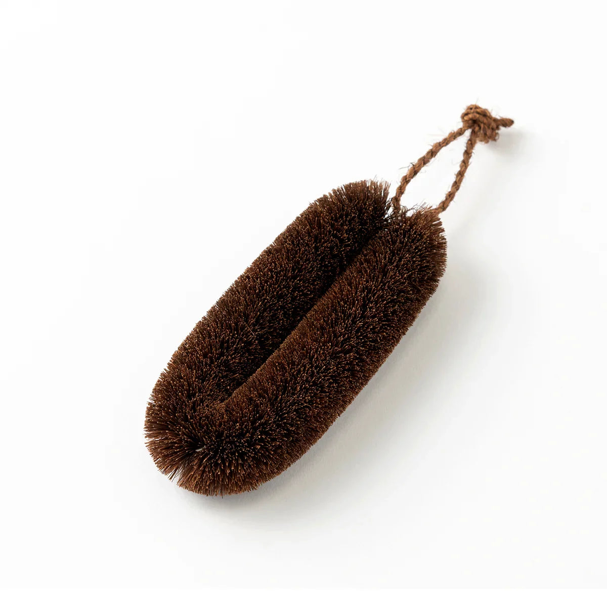Umezawa Handcrafted Narrow Tawashi Eco-Friendly Palm Fiber Scrub Brush