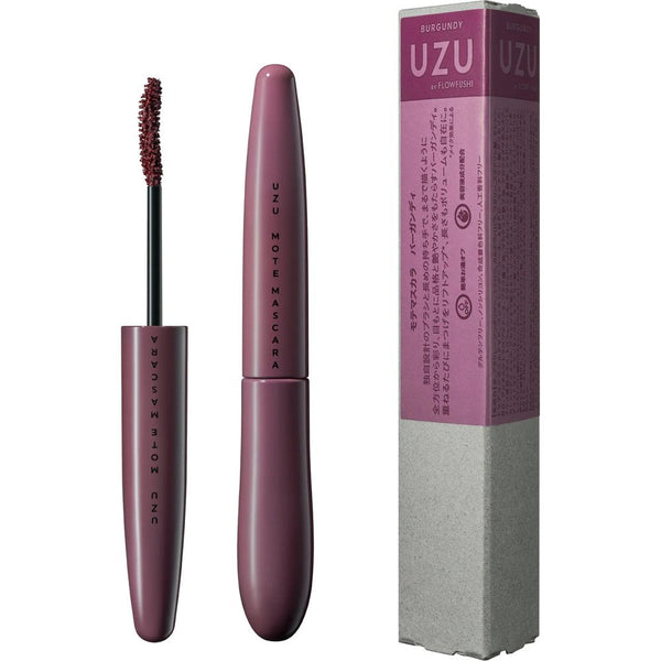 Flowfushi Mote Mascara Japanese Burgundy Colored Mascara 6g